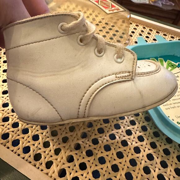 VTG Woolco BBB Trainer Walker Baby Shoes size 3 with Original Box. Made in USA. - Picture 6 of 13